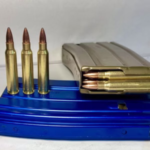 5.56 NATO - 62 Grain FMJ (regular lead FMJ core, Box of 50)